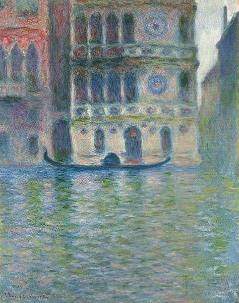 Claude Monet Palazzo Dario Spain oil painting art